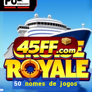 50 nomes de jogos com bola